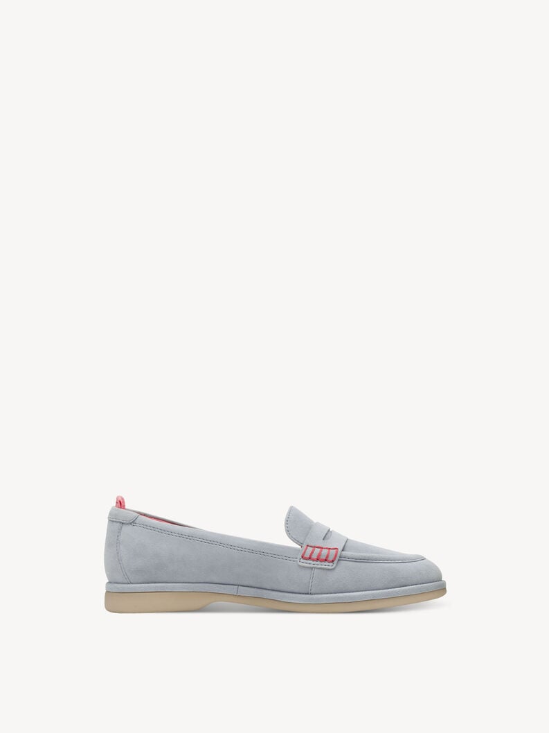 cuir pantoufle bleu 1-24224-44-880 acheter tamaris faible chaussures chaussons en ligne
