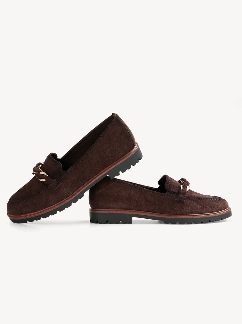 cuir slipper - brun 1-24230-45-304 acheter tamaris faible chaussures chaussons en ligne