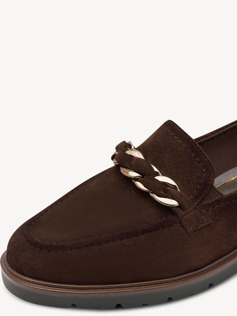 cuir slipper - brun 1-24230-45-304 acheter tamaris faible chaussures chaussons en ligne