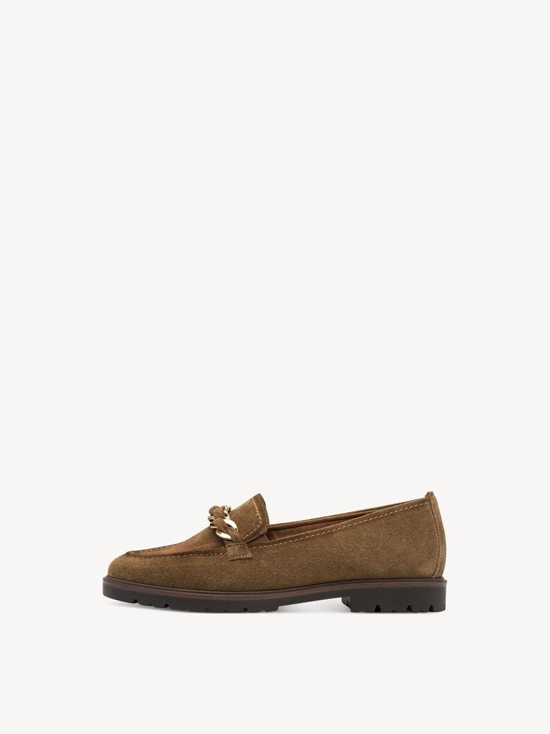 cuir slipper - brun 1-24230-45-310 acheter tamaris faible chaussures chaussons en ligne