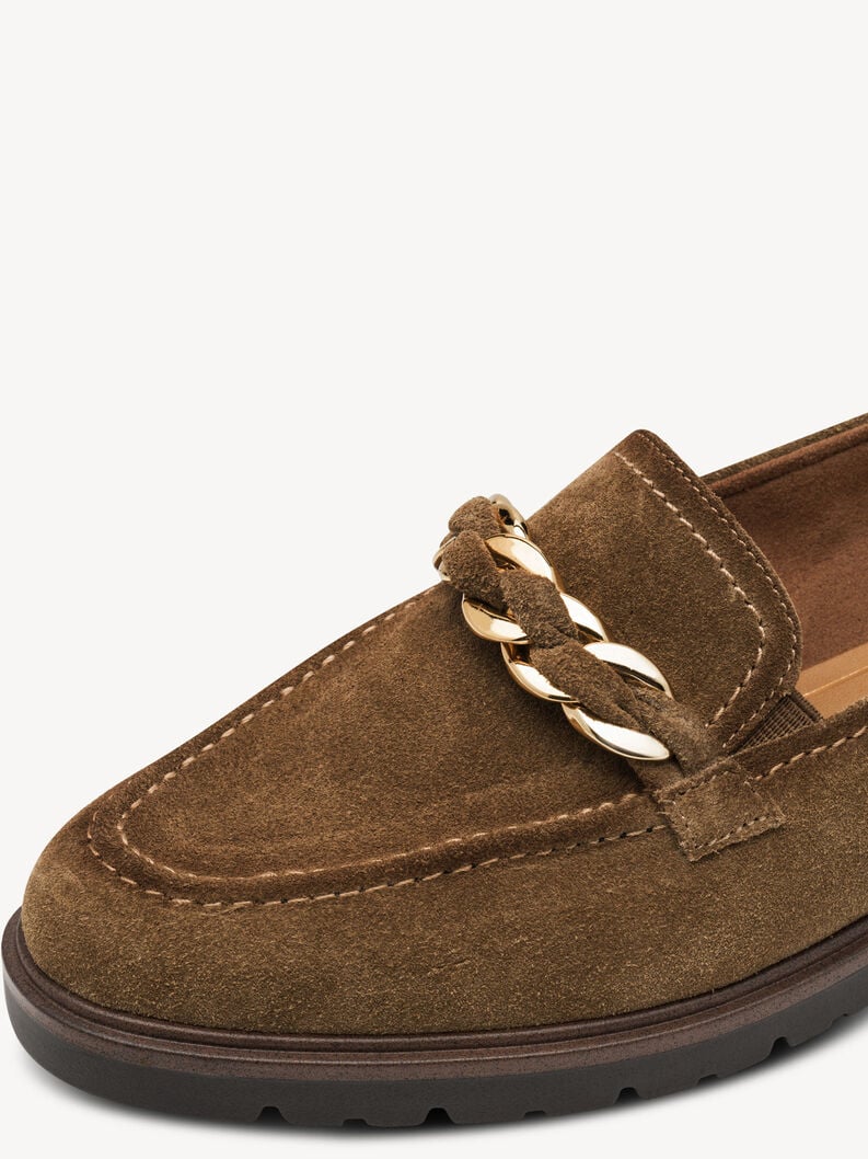 cuir slipper - brun 1-24230-45-310 acheter tamaris faible chaussures chaussons en ligne