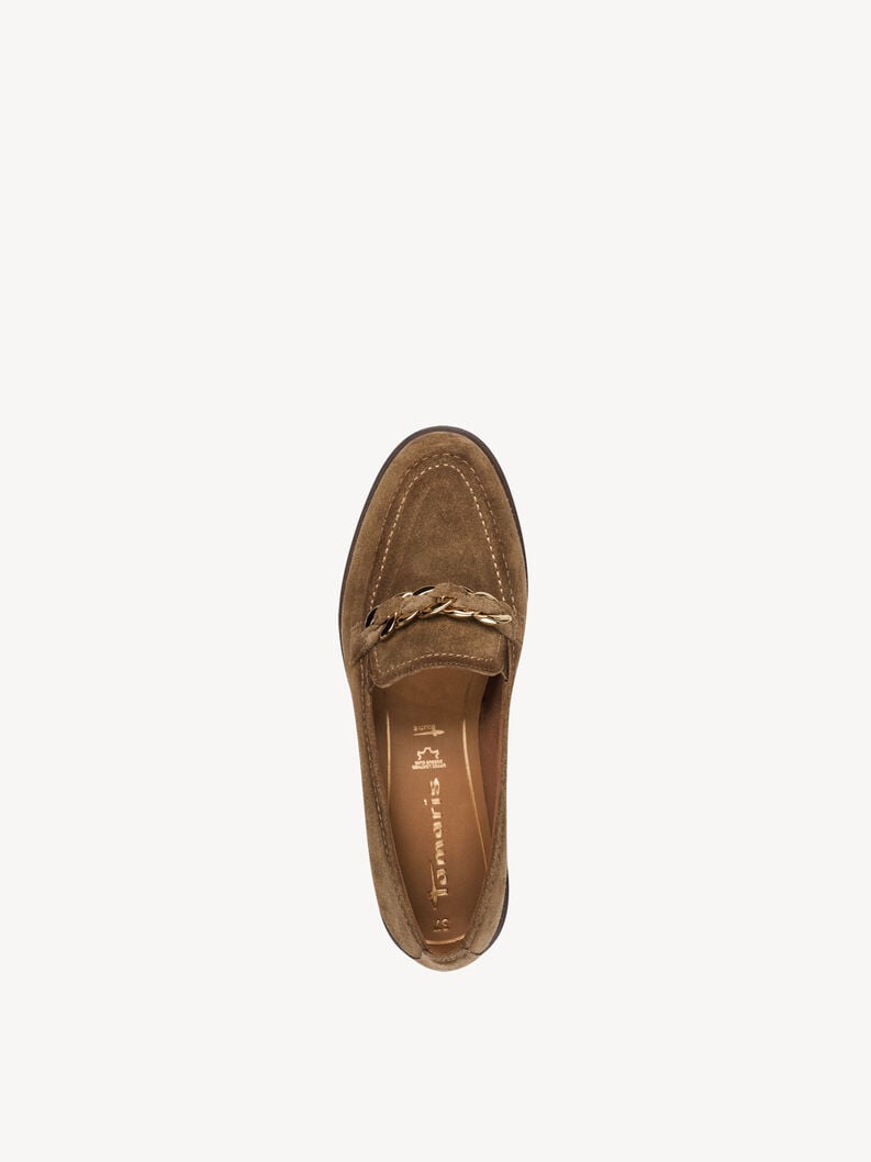 cuir slipper - brun 1-24230-45-310 acheter tamaris faible chaussures chaussons en ligne