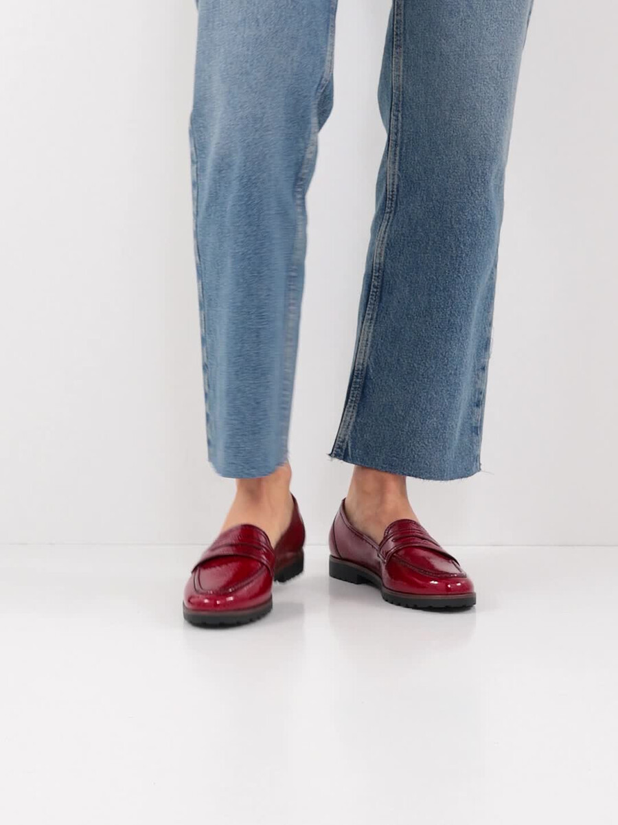 pantoufle rouge 1-24239-42-524 acheter tamaris faible chaussures chaussons en ligne