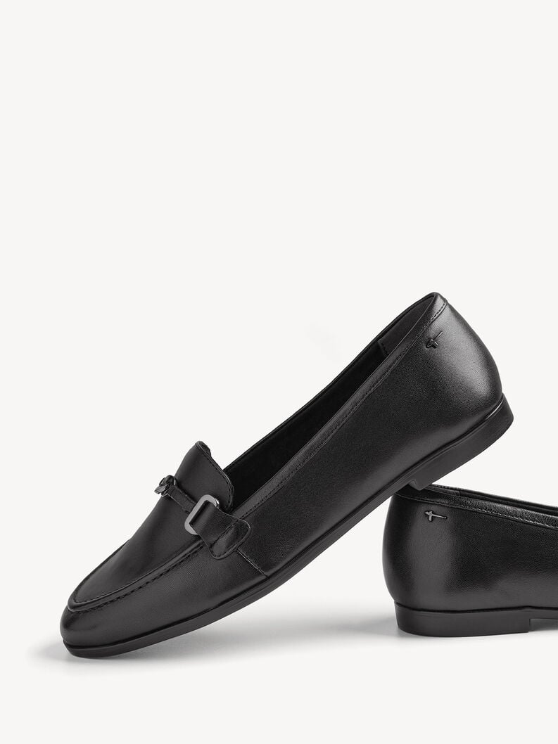 cuir-pantoufles - noir 1-24240-44-003 acheter tamaris faible chaussures chaussons en ligne