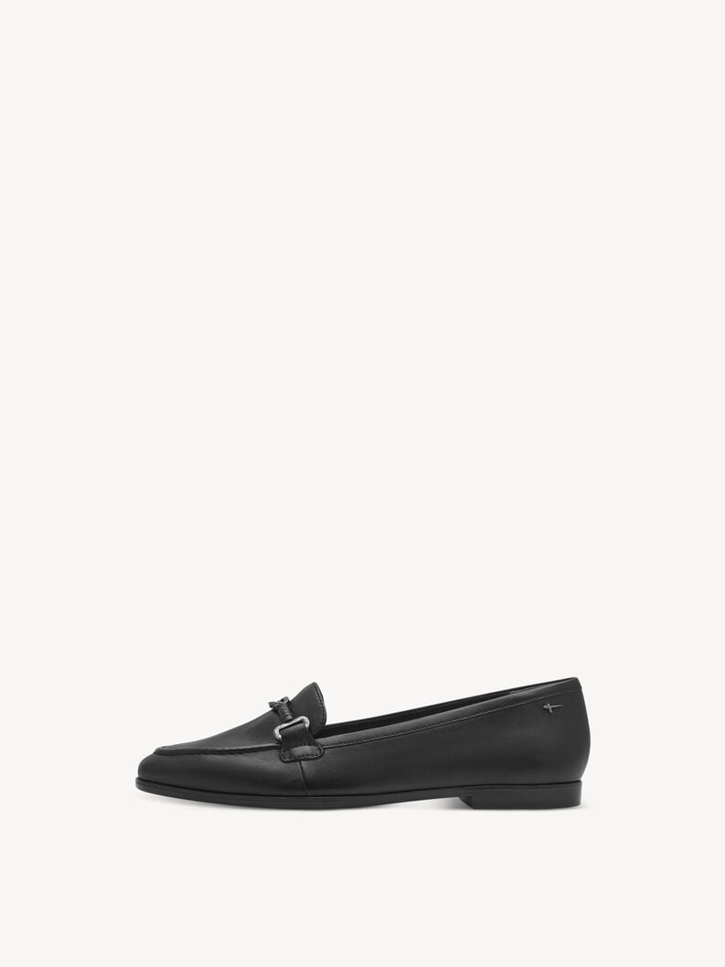 cuir-pantoufles - noir 1-24240-44-003 acheter tamaris faible chaussures chaussons en ligne