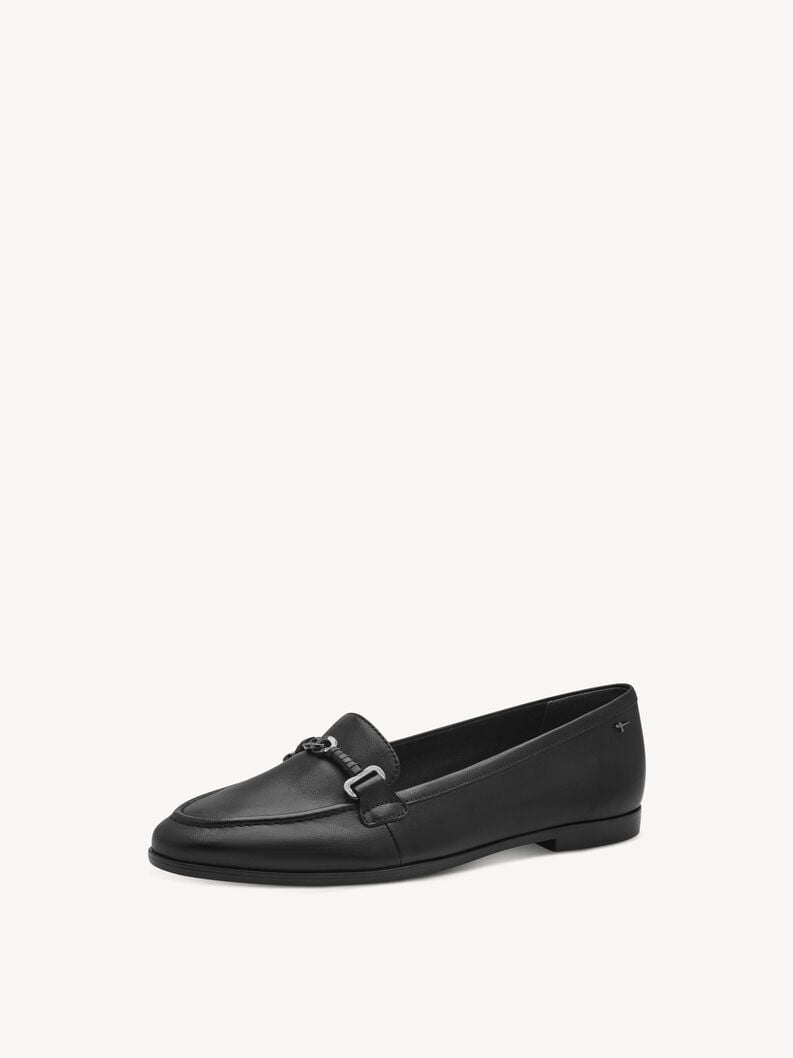 cuir-pantoufles - noir 1-24240-44-003 acheter tamaris faible chaussures chaussons en ligne