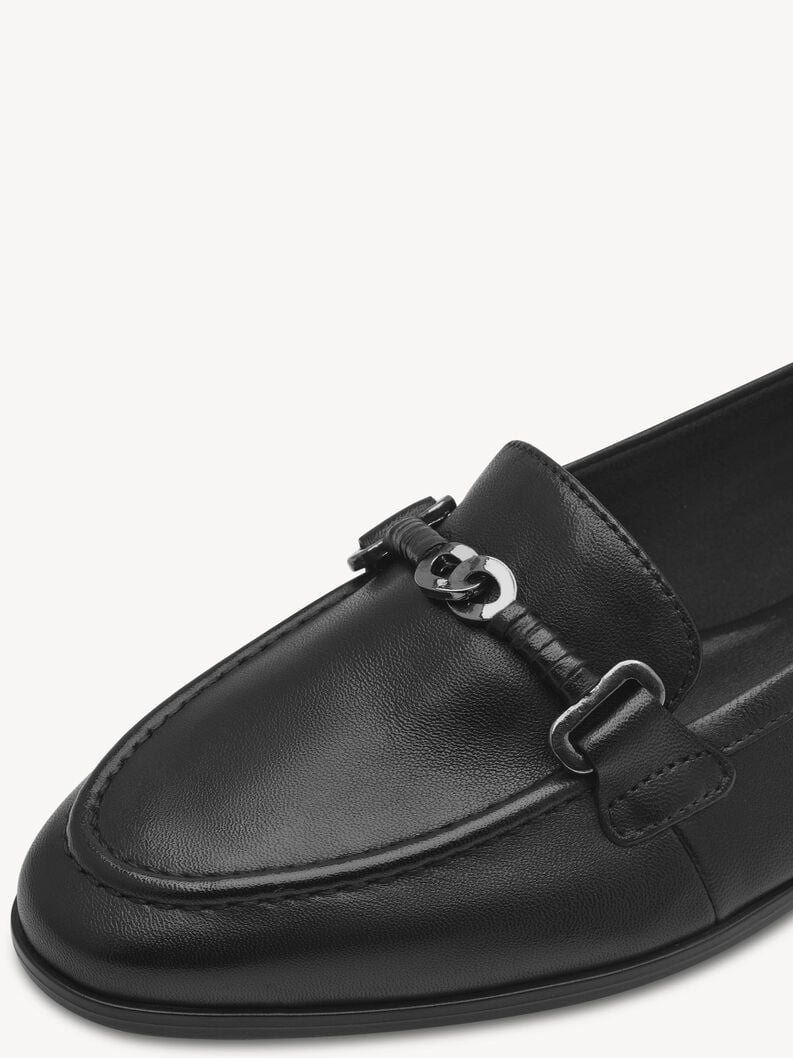 cuir-pantoufles - noir 1-24240-44-003 acheter tamaris faible chaussures chaussons en ligne