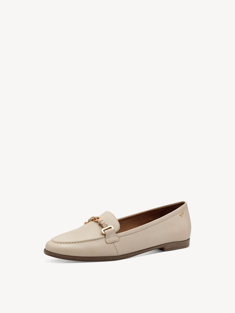 cuir pantoufle - beige 1-24240-44-179 acheter tamaris faible chaussures chaussons en ligne