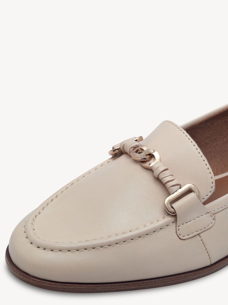 cuir pantoufle - beige 1-24240-44-179 acheter tamaris faible chaussures chaussons en ligne