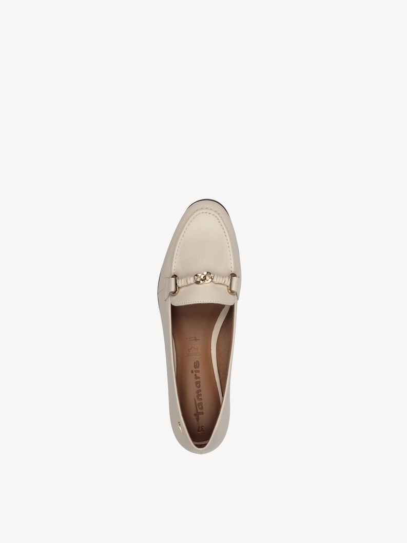 cuir pantoufle - beige 1-24240-44-179 acheter tamaris faible chaussures chaussons en ligne