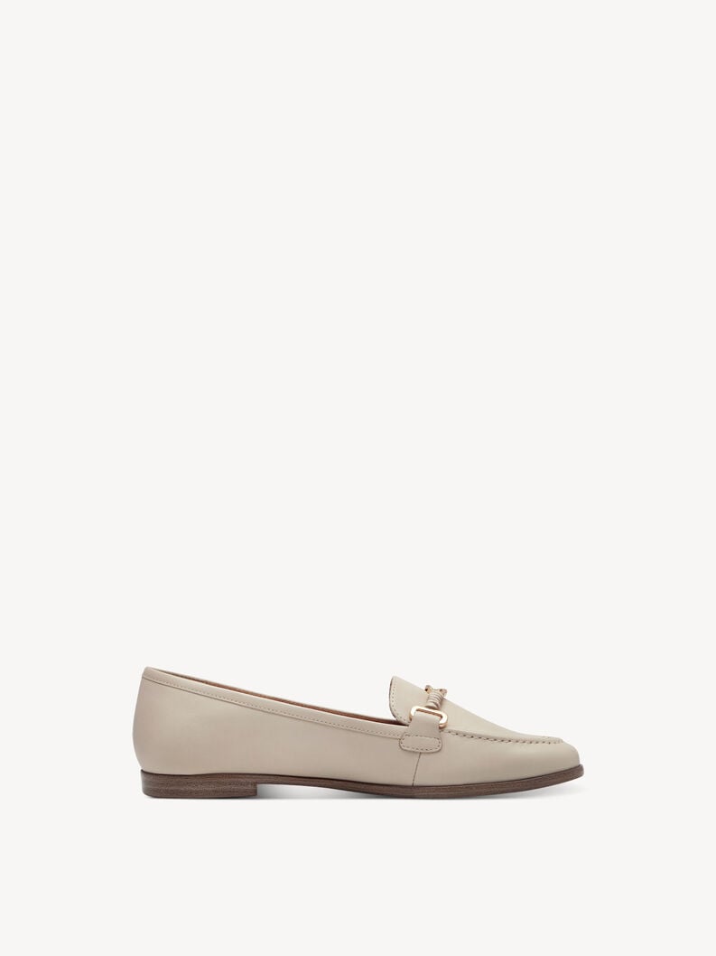 cuir pantoufle - beige 1-24240-44-179 acheter tamaris faible chaussures chaussons en ligne