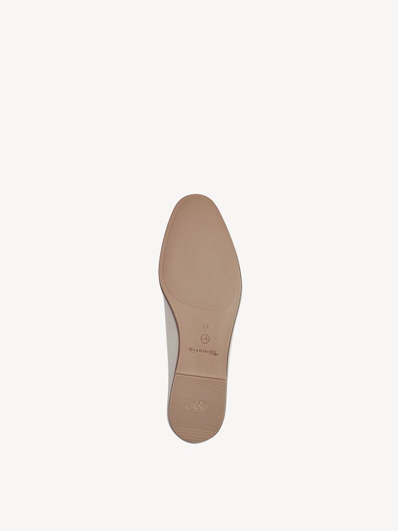 cuir pantoufle - beige 1-24240-44-179 acheter tamaris faible chaussures chaussons en ligne