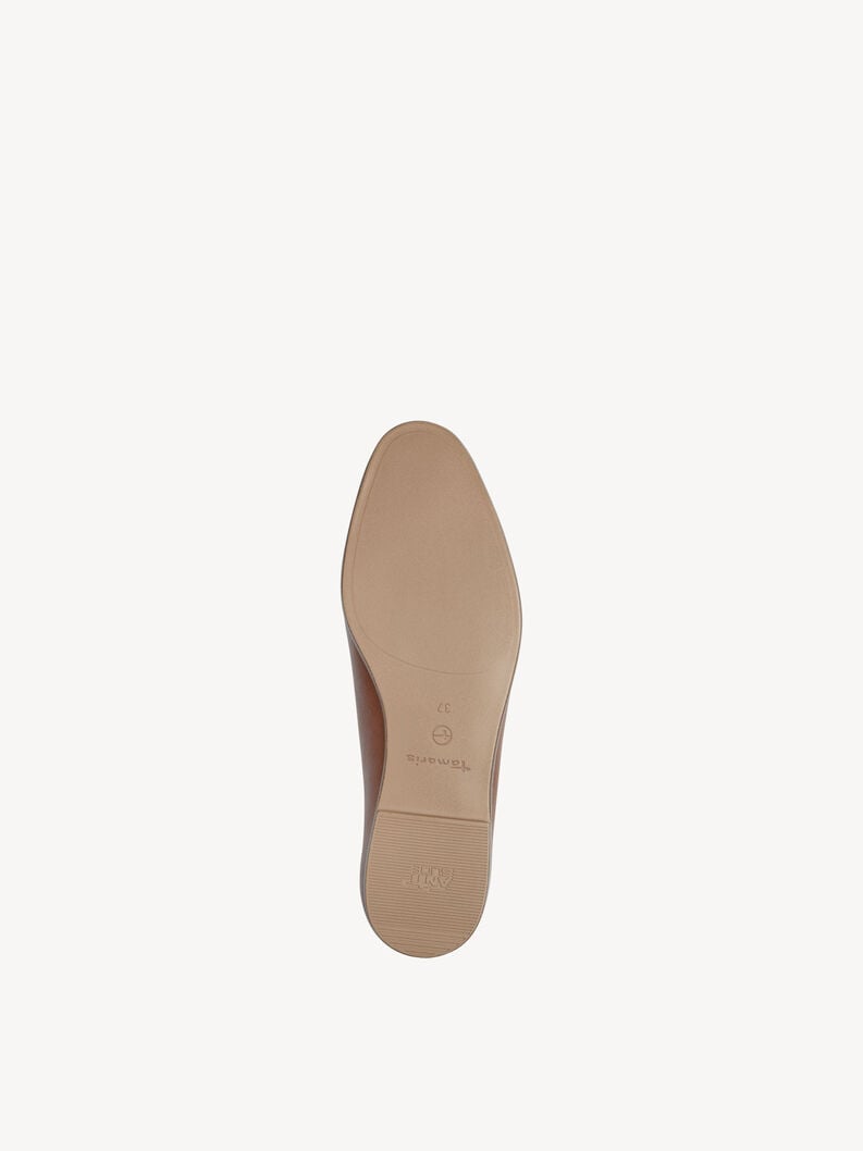 cuir slipper - brun 1-24240-44-348 acheter tamaris faible chaussures chaussons en ligne