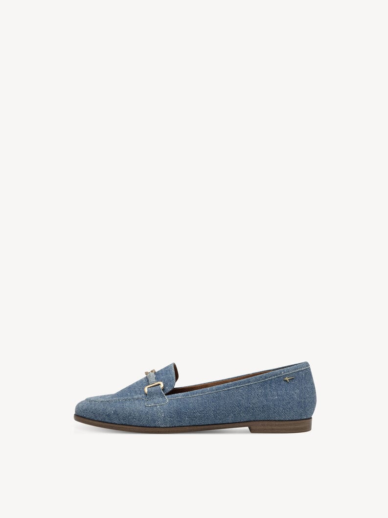cuir pantoufle bleu 1-24240-44-802 acheter tamaris faible chaussures chaussons en ligne