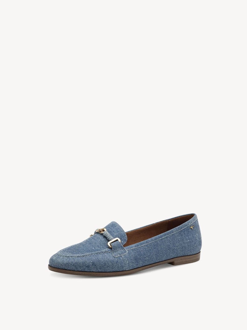 cuir pantoufle bleu 1-24240-44-802 acheter tamaris faible chaussures chaussons en ligne