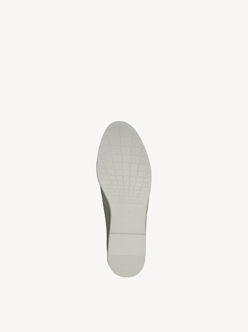 cuir pantoufle verte 1-24298-42-771 acheter tamaris faible chaussures chaussons en ligne