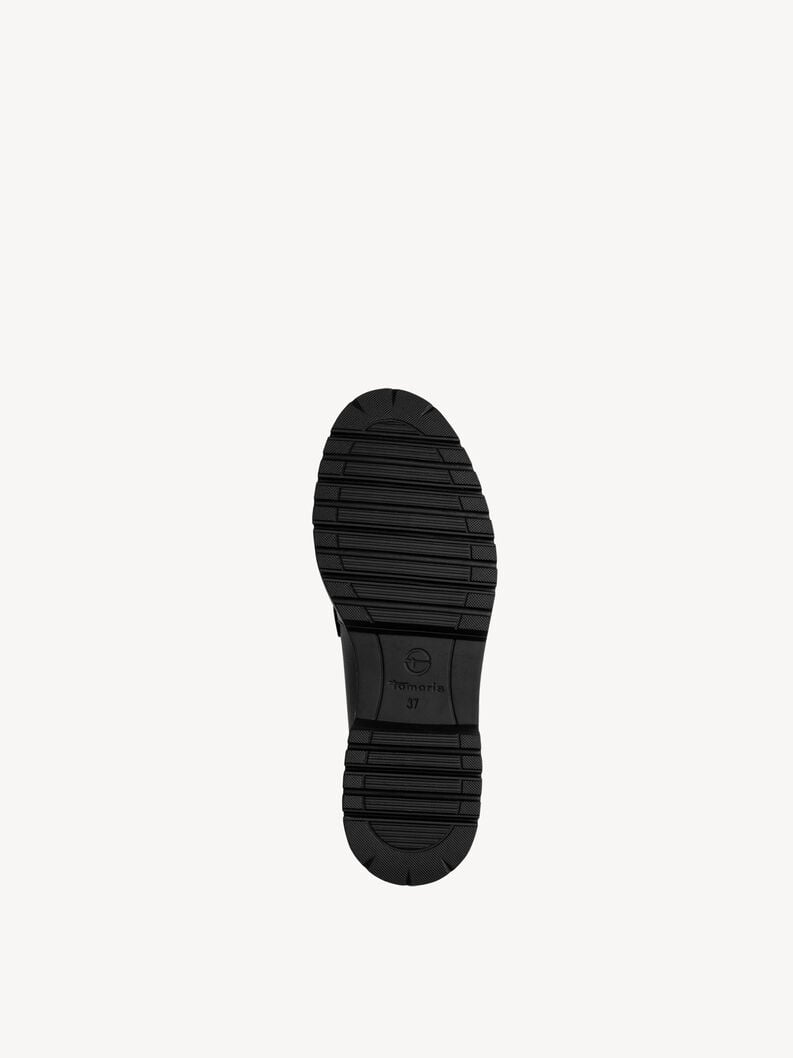 cuir-pantoufles - noir 1-24723-43-003 acheter tamaris faible chaussures chaussons en ligne