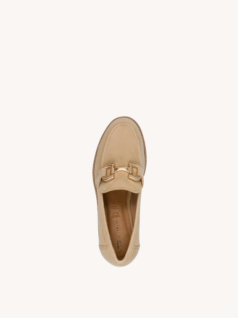 cuir slipper - brun 1-24723-43-435 acheter tamaris faible chaussures chaussons en ligne
