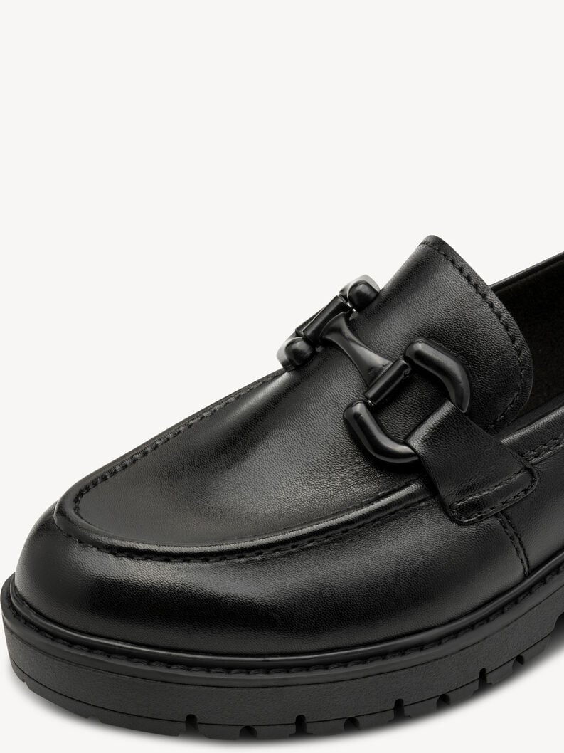 cuir-pantoufles - noir 1-24733-45-003 acheter tamaris faible chaussures chaussons en ligne