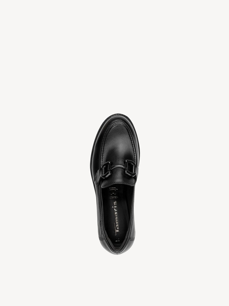 cuir-pantoufles - noir 1-24733-45-003 acheter tamaris faible chaussures chaussons en ligne