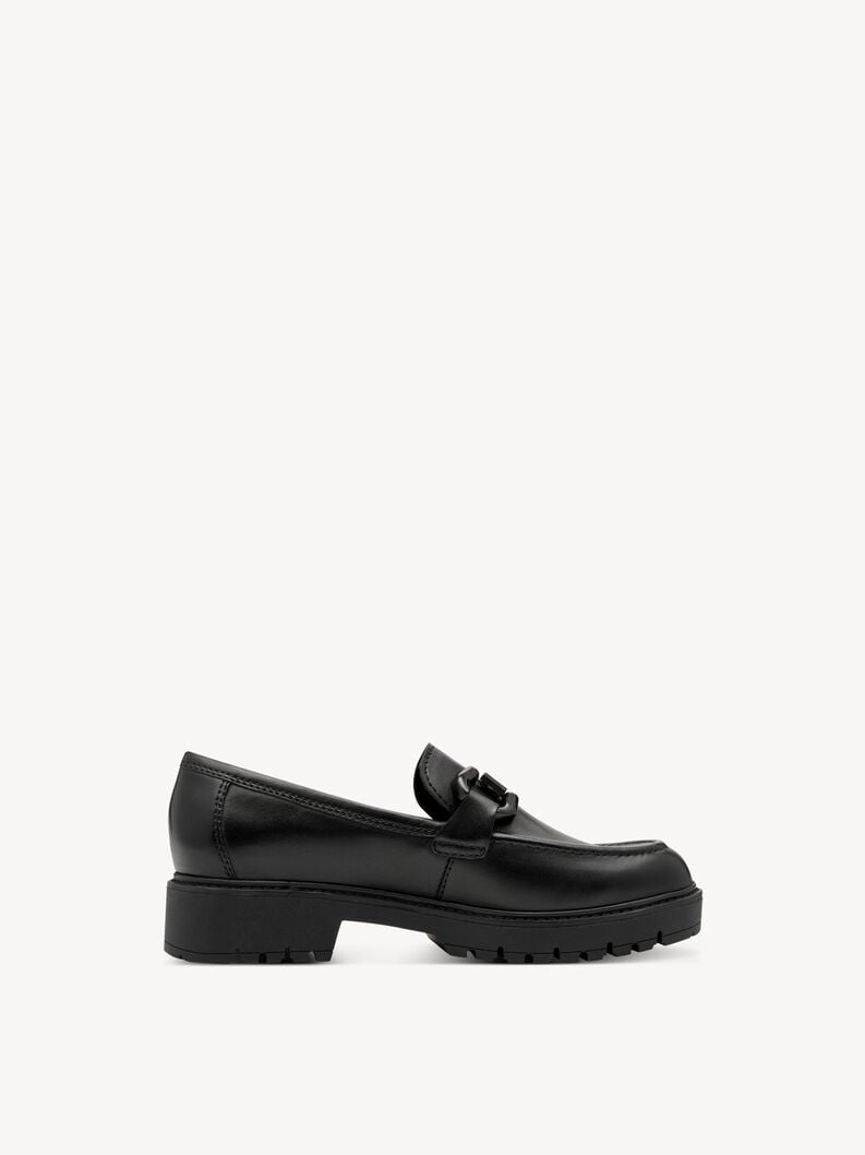 cuir-pantoufles - noir 1-24733-45-003 acheter tamaris faible chaussures chaussons en ligne
