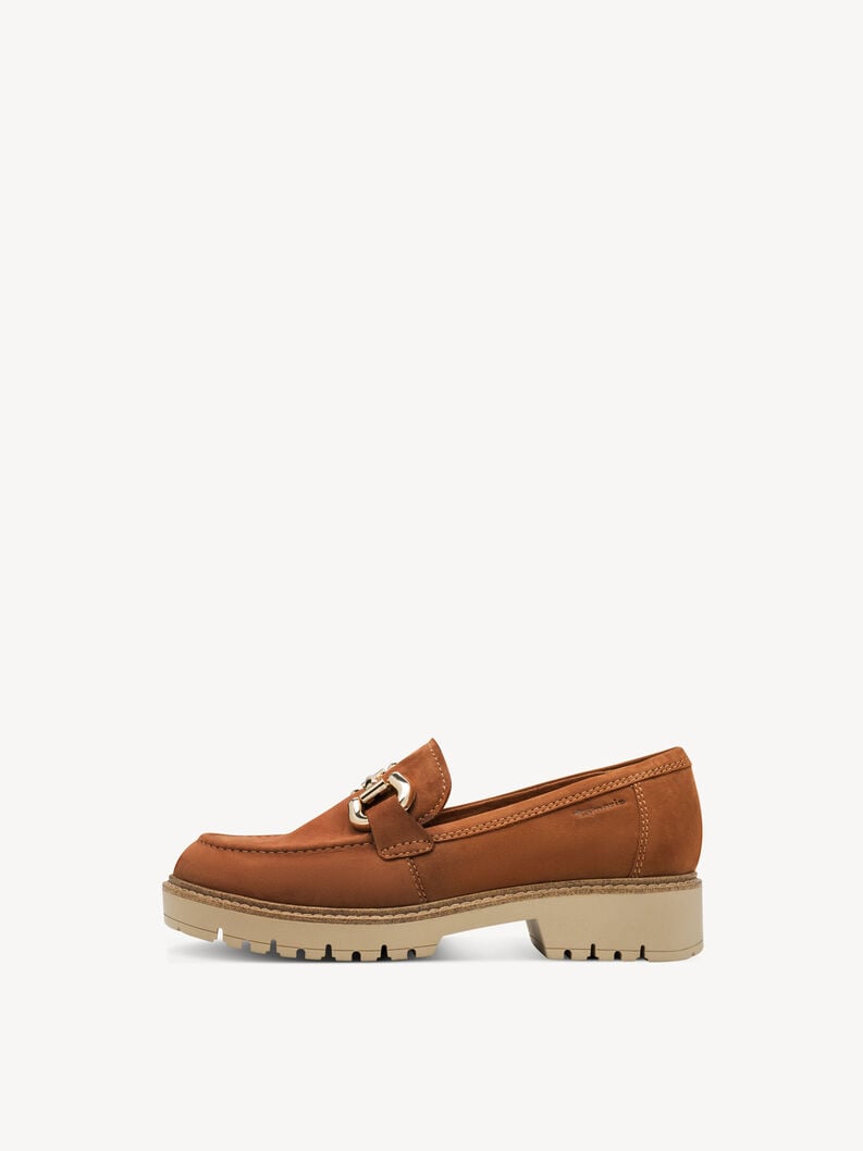 cuir slipper - brun 1-24733-45-305 acheter tamaris faible chaussures chaussons en ligne