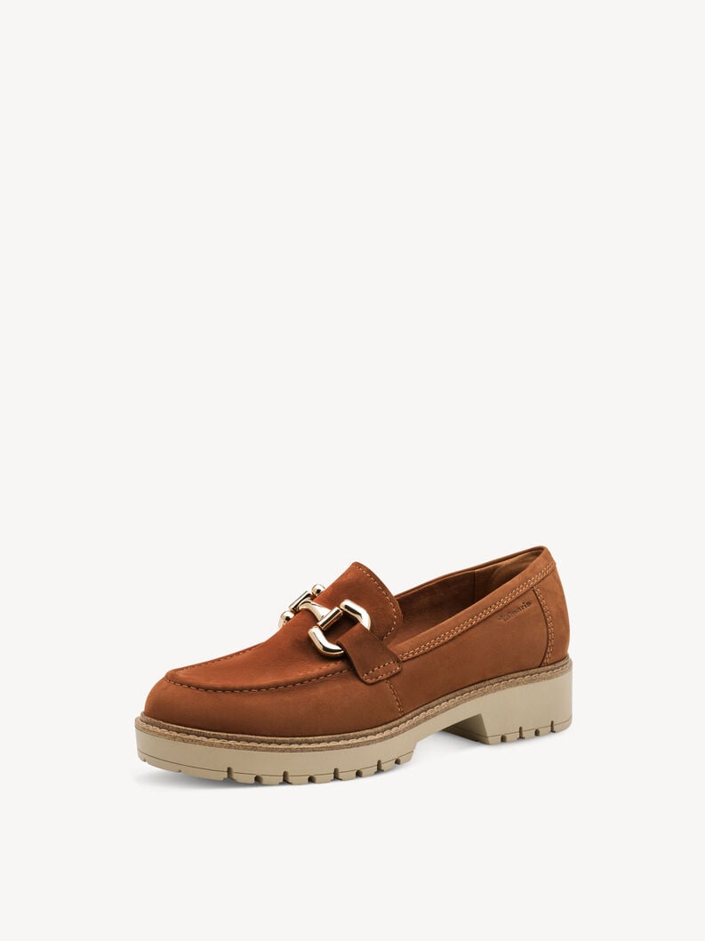cuir slipper - brun 1-24733-45-305 acheter tamaris faible chaussures chaussons en ligne