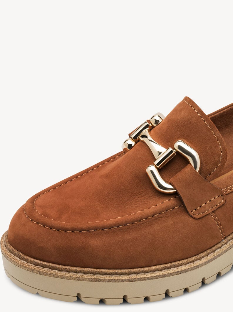 cuir slipper - brun 1-24733-45-305 acheter tamaris faible chaussures chaussons en ligne