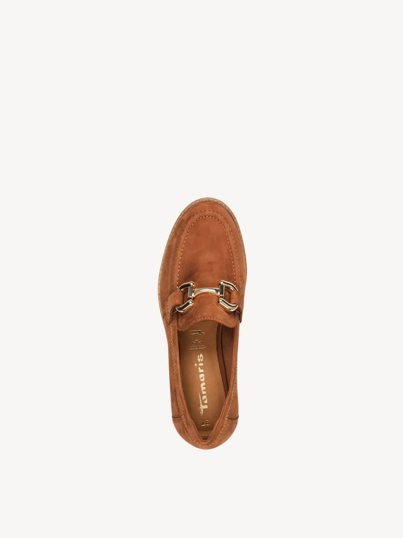 cuir slipper - brun 1-24733-45-305 acheter tamaris faible chaussures chaussons en ligne
