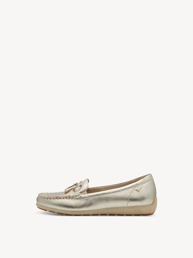 cuir pantoufle dor 8-84600-44-909 acheter tamaris faible chaussures chaussons en ligne