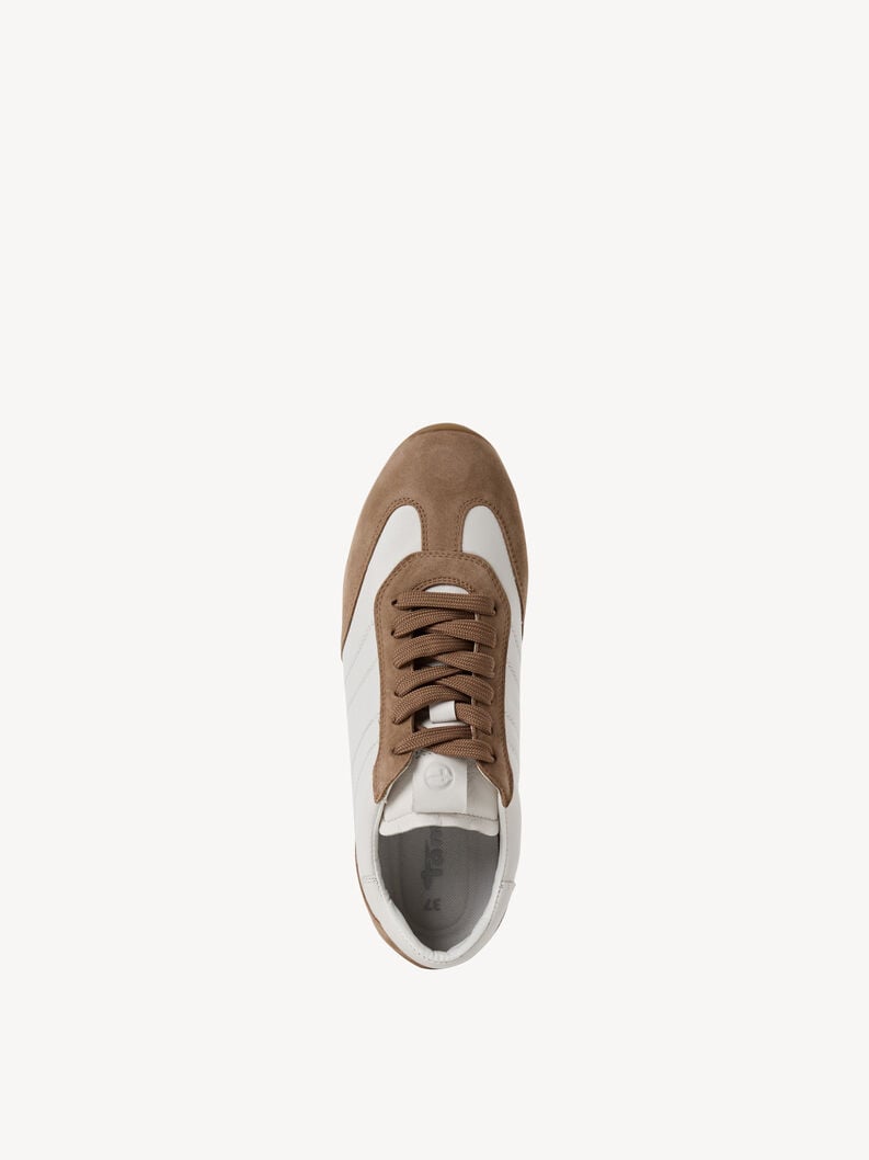 cuir sneaker - brun 1-23611-44-301 acheter des baskets tamaris en ligne