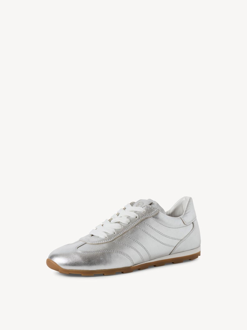 cuir sneaker - argent 1-23611-44-993 acheter des baskets tamaris en ligne