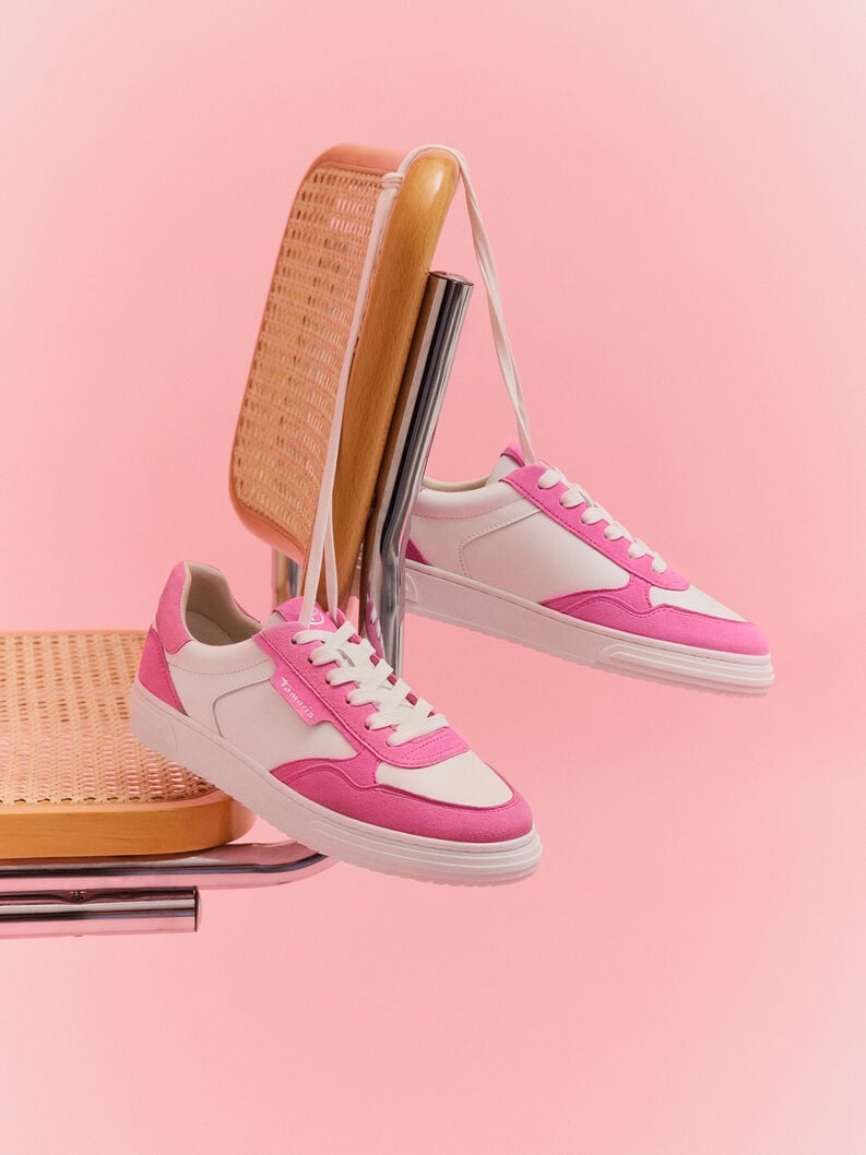 baskets - rose 1-23617-42-510 acheter des baskets tamaris en ligne