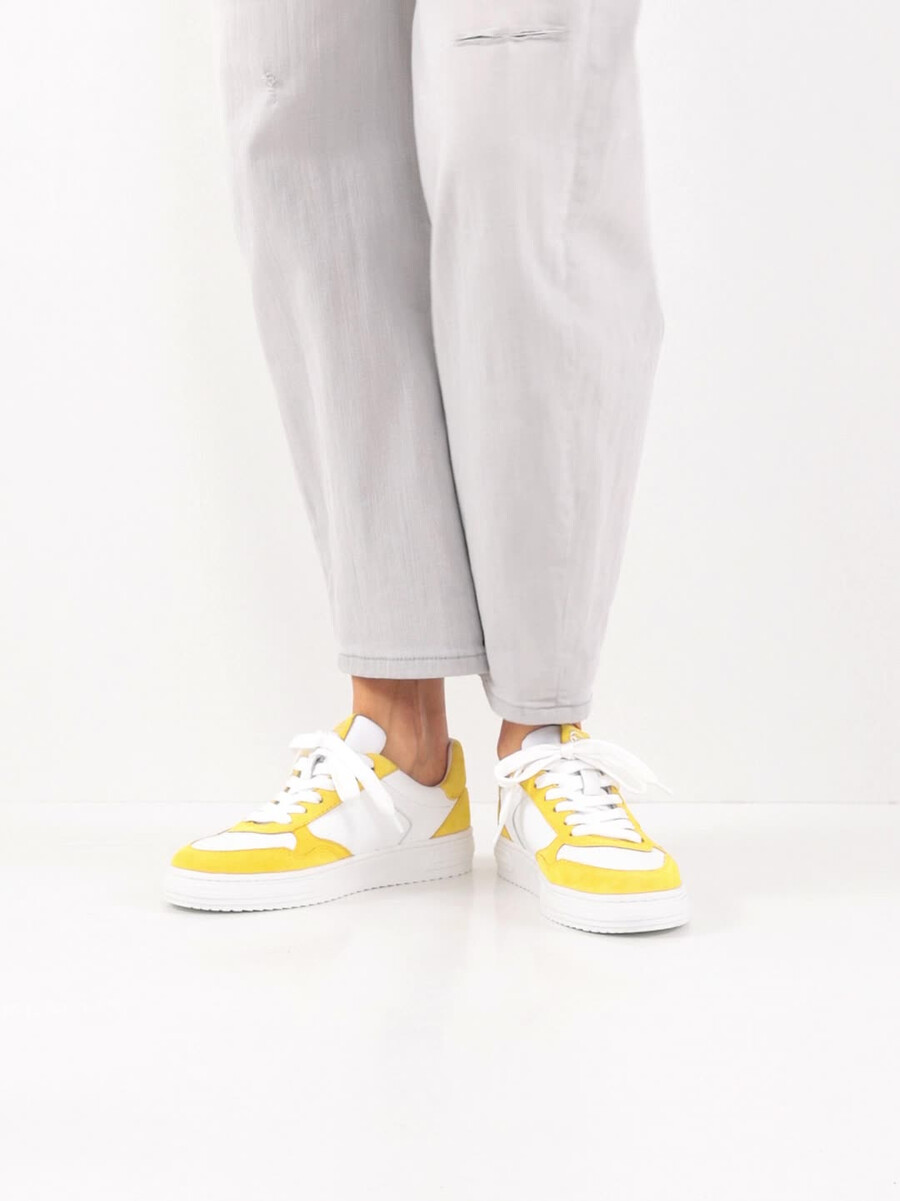 baskets - jaune 1-23617-42-600 acheter des baskets tamaris en ligne