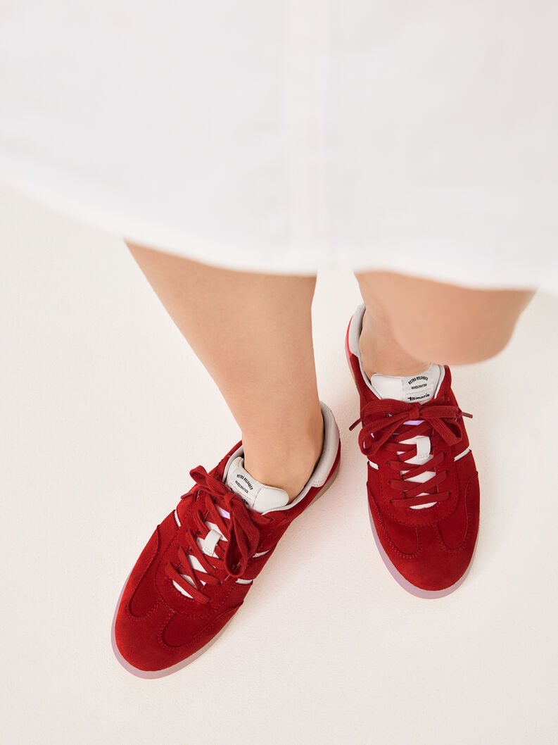 sneaker - rouge 1-23624-43-500 acheter des baskets tamaris en ligne