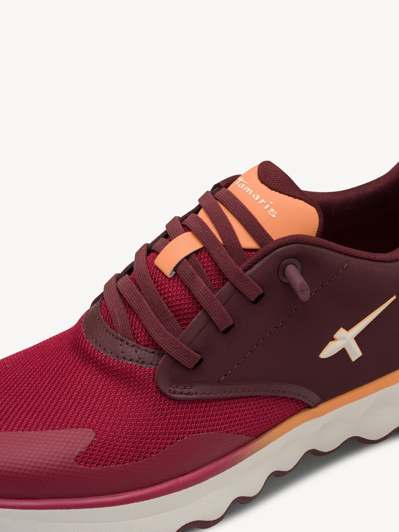 nowana sneaker - rouge 1-23700-44-597 acheter des baskets tamaris en ligne