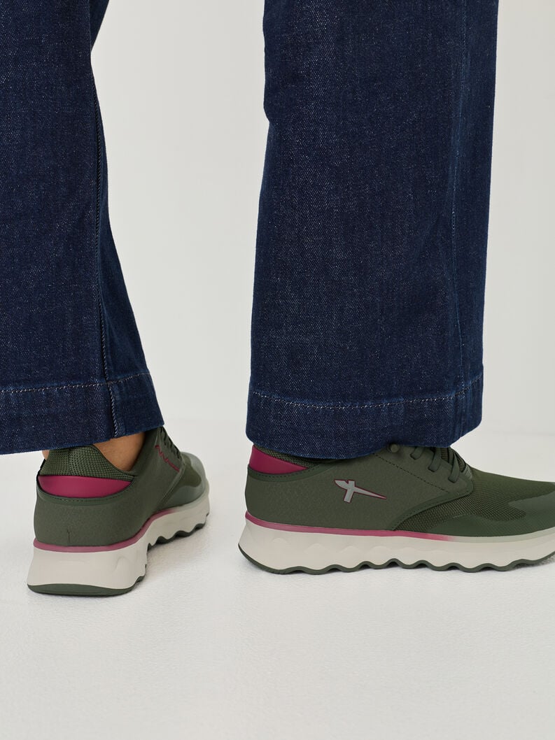 nowana sneaker - vert 1-23700-44-761 acheter des baskets tamaris en ligne