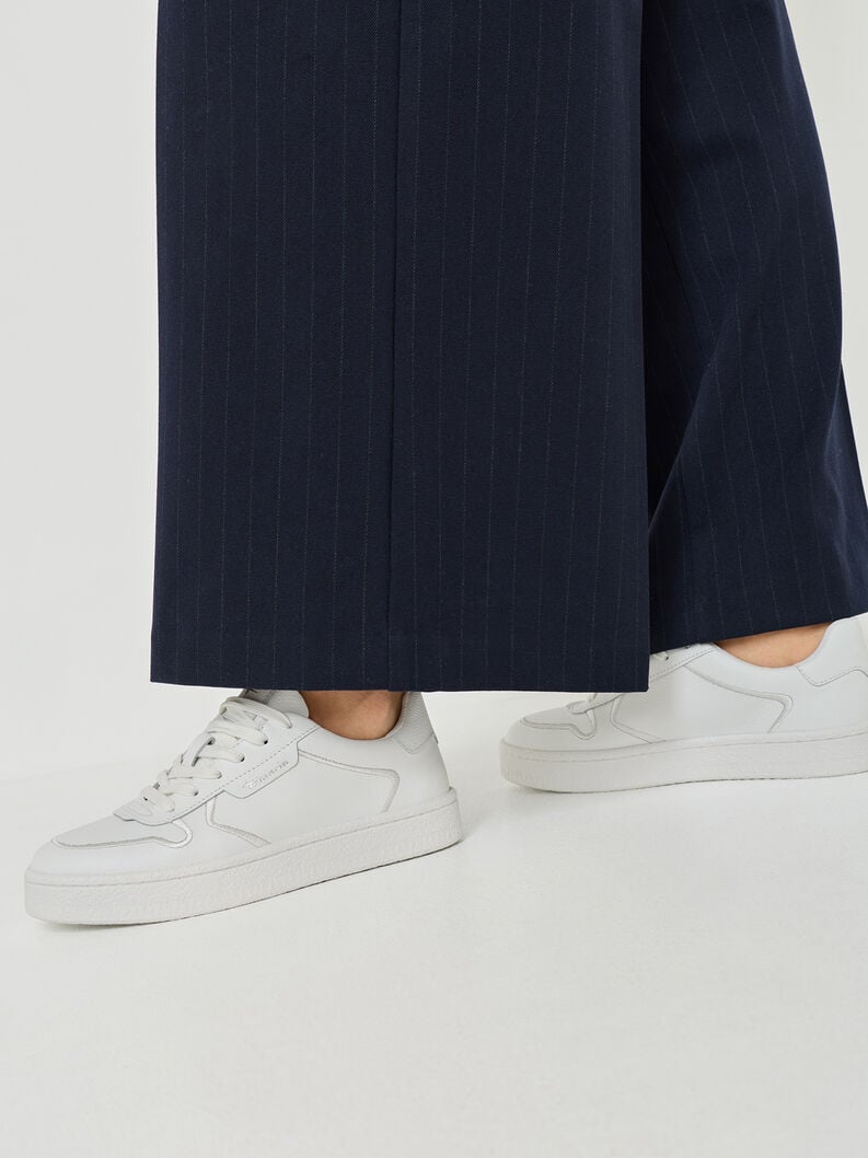 cuir sneaker - blanc 1-23701-45-117 acheter des baskets tamaris en ligne
