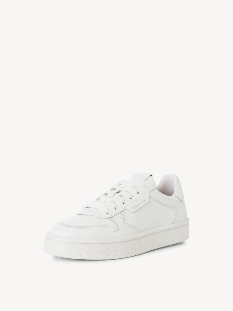 cuir sneaker - blanc 1-23701-45-117 acheter des baskets tamaris en ligne