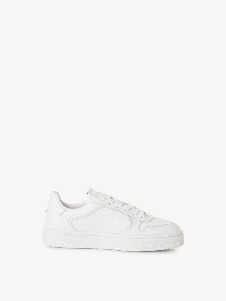 cuir sneaker - blanc 1-23701-45-117 acheter des baskets tamaris en ligne