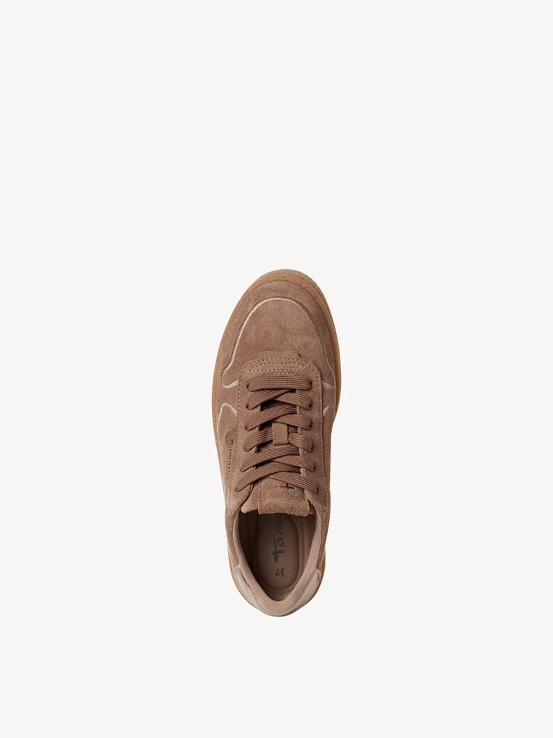 cuir sneaker beige 1-23701-45-341 acheter des baskets tamaris en ligne