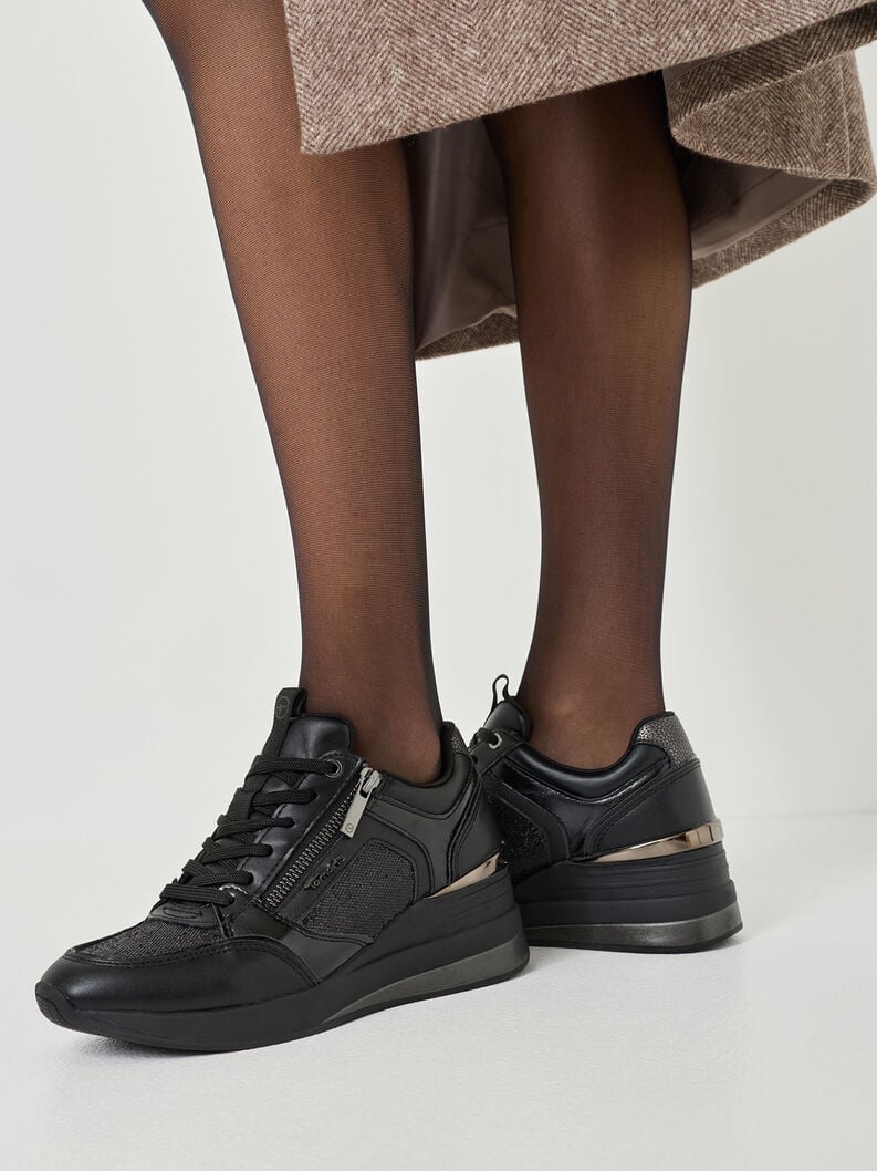 sneaker - noir 1-23703-41-098 acheter des baskets tamaris en ligne