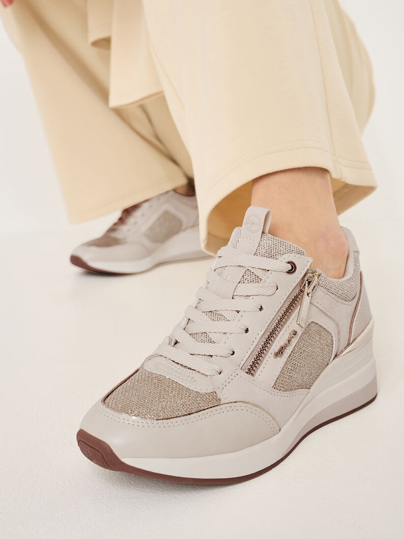 sneaker beige 1-23703-41-497 acheter des baskets tamaris en ligne