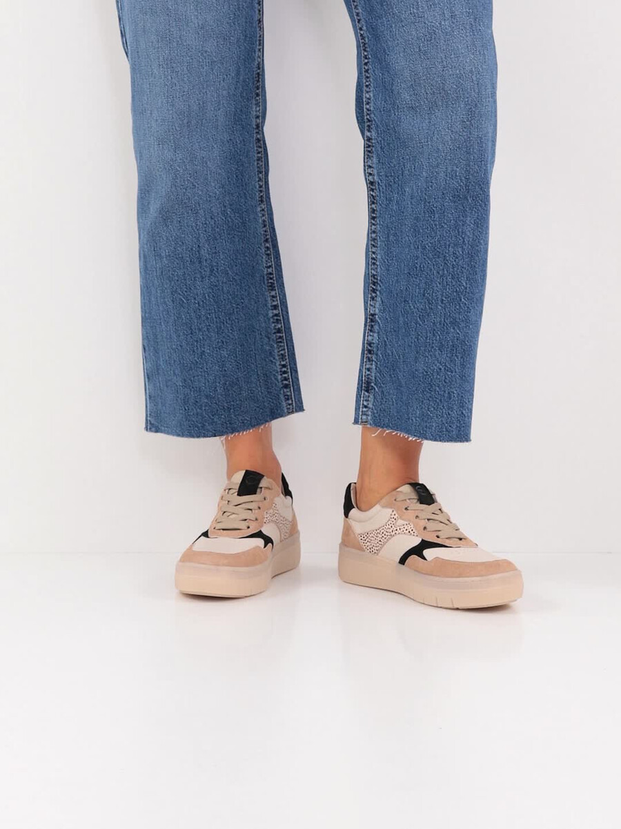 sneaker beige 1-23707-44-402 acheter des baskets tamaris en ligne