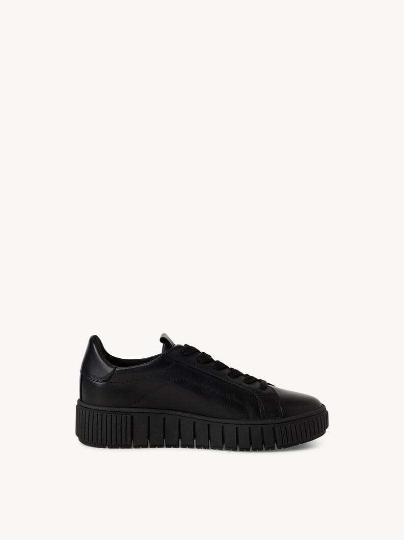 cuir sneaker - noir 1-23708-45-003 acheter des baskets tamaris en ligne