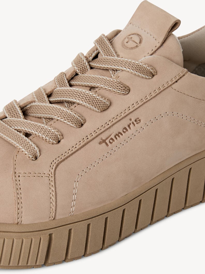 cuir sneaker - brun 1-23708-45-374 acheter des baskets tamaris en ligne