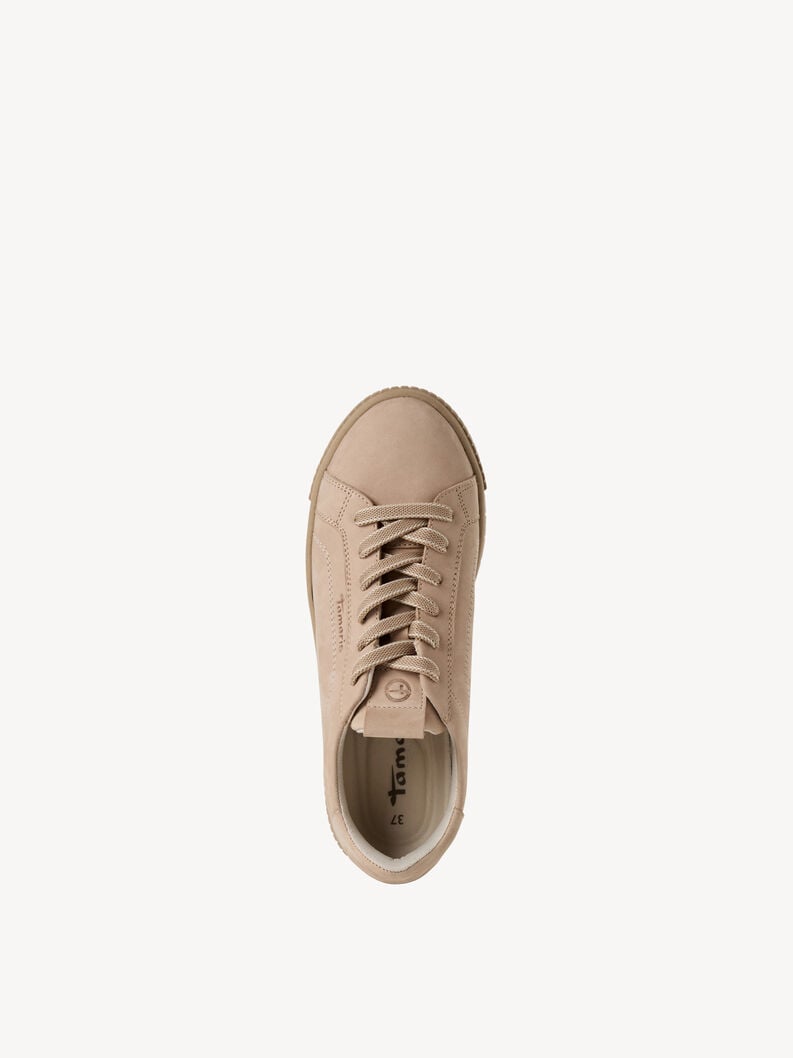 cuir sneaker - brun 1-23708-45-374 acheter des baskets tamaris en ligne