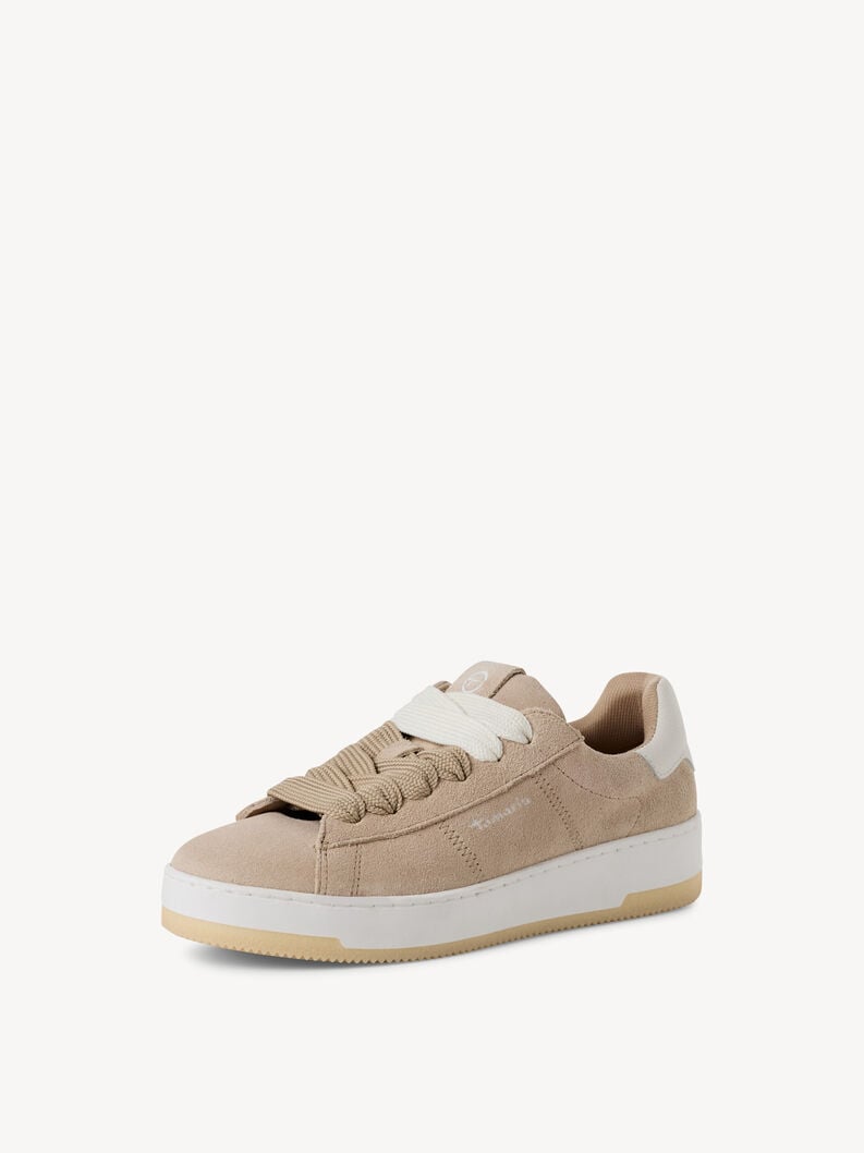 cuir sneaker - brun 1-23716-43-375 acheter des baskets tamaris en ligne