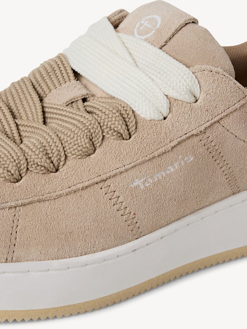 cuir sneaker - brun 1-23716-43-375 acheter des baskets tamaris en ligne