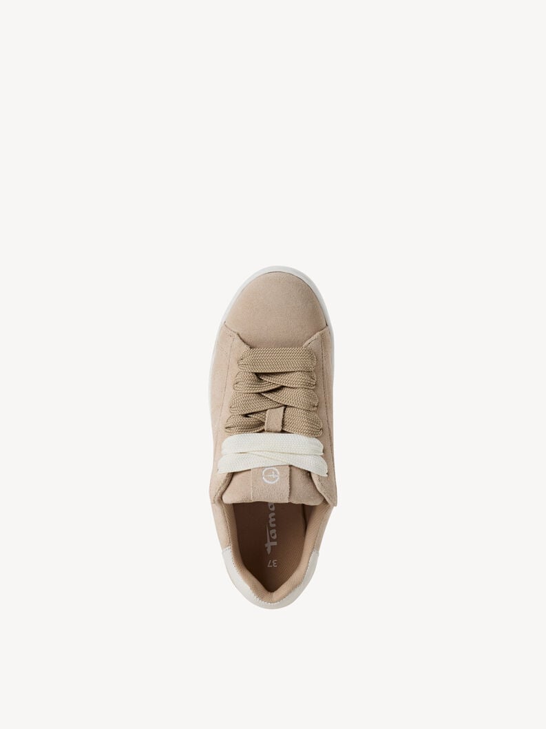 cuir sneaker - brun 1-23716-43-375 acheter des baskets tamaris en ligne